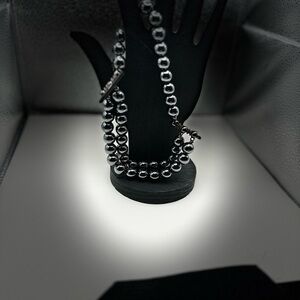 12mm Black Hematite Beads iwatch two ultra bracelet